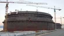 Đuro Đaković industrijska rješenj d.d. : Construction of two crude oil tanks in full swing